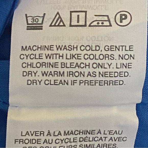 J Crew New Womens Size 2 Sleeveless Midi Wrap Dress Lined Blue Cotton Pockets - Picture 12 of 12